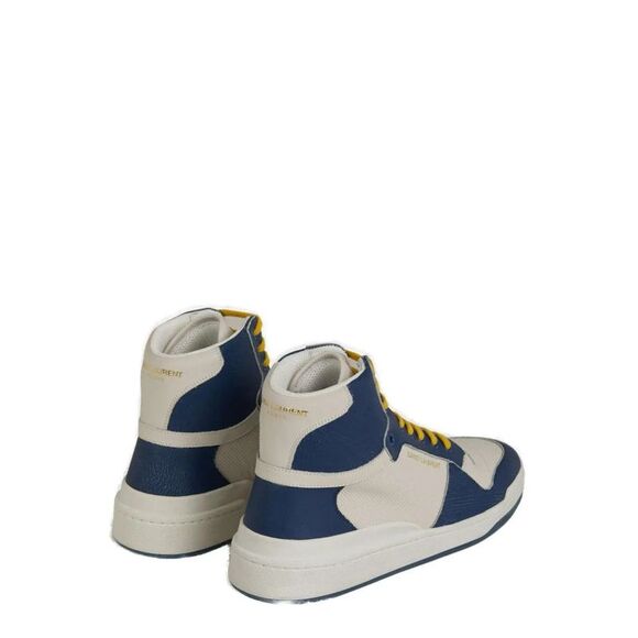 Saint Laurent L06 HighTop neaker BlueGrey Men Blue Sneakers - Picture 2 of 3